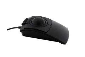 X-keys L-Trac Black Trackball Mouse with Laser Tracking Technology, Made in USA - Picture 1 of 5