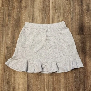 *Neu mit Etikett* Heyson grauer Strickrock mit Rüschen unten - Large - bequem/lässig - Bild 1 von 4