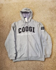Coogi Australia Sweater Gray Full Zip Brand New SZ XXL - Picture 1 of 2