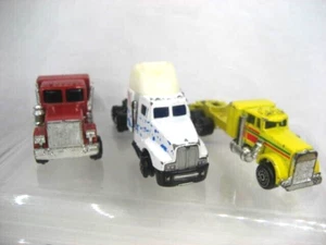 Lotto 3 Semi Camion Cabina 1978 Prodotto Universale / ERTL GMC Replica / Alta Velocità - Foto 1 di 23