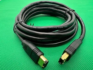 FireWire 1394 6-Pin Male to Male Cable IEEE1394 6P M/M Cord 480Mbps Belkin 3M - Picture 1 of 2