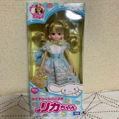 Muñeca TAKARA TOMY Licca-chan LD-13 I love Cinnamoroll Cinnamon Sanrio Heught 10" Foto 1 de 4