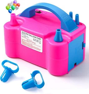 Balloon Pump Electric, Portable Automatic Dual Nozzle Inflator 110V 600W - Picture 1 of 3