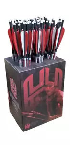 WARRIOR RIVER 20" CROSSBOW BOLTS w/ MOON NOCKS & INSERTS INSTALLED-BOX OF 6 -NEW - Picture 1 of 1
