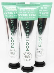 Loción crema para pies Bath & Body Works aromaterapia loción 3 piezas 1 oz plata verde - Imagen 1 de 1