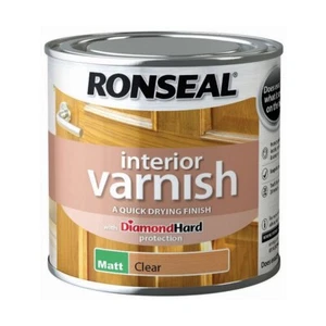 Ronseal Innenlack 250ml matt klar - schnelltrocknend - Bild 1 von 1