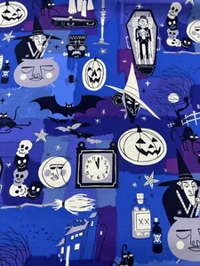 1 FQ 18" x 22" Rarität Hokuspokus Halloween 2010 OOP Alexander Henry Baumwollstoff - Bild 1 von 4