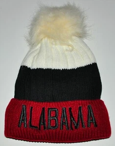 Alabama Crochet Crimson Stocking Hat Fuzzy Lining Soft Adult Size New!! - Picture 1 of 3