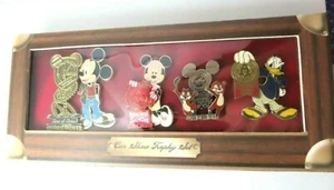 Disney Pin DLR Gear Up For Adventure Trophy Box Set LE 250 #91627 - Picture 1 of 6
