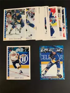 1993/94 Score St. Louis Blues Team Set 23 Cards - Picture 1 of 1