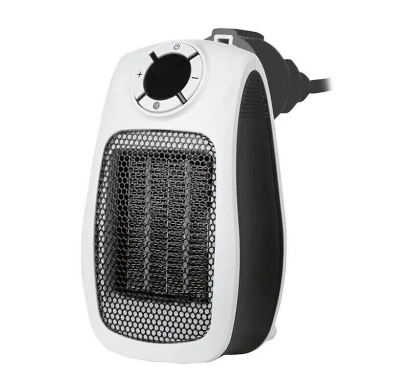 Heizlüfter Heizer Heizgerät Keramik Steckdosen SSH 600 B2; 600 Watt mit Timer - Bild 1 von 1