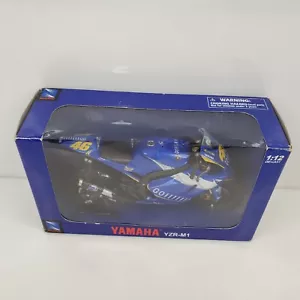 NewRay Yamaha YZR-M1 #46 Go!!!!!!! 1:12 Blue Valentino Rossi HTF - Picture 1 of 8