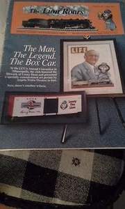Lionel Collectors Club - The Lion Roars April 5, 1999 with "ghost cover" - Picture 1 of 2