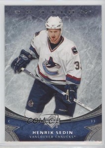 2006-07 Upper Deck Ovation Henrik Sedin #198 HOF