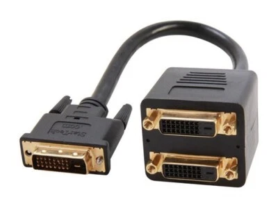 StarTech DVISPL1DD Single DVI-D (25 pin) to Dual DVI-D Splitter Cable - Image 1 of 3