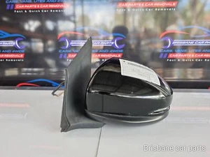 HONDA CITY GM 01/2014-09/2020 LEFT DOOR MIRROR MANUAL FOLDING Sedan Black 19179 - Picture 1 of 12