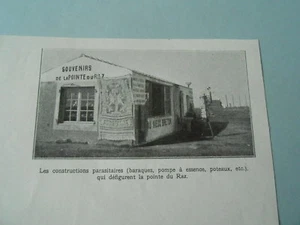 La Pointe du Raz constructions parasitaires pompes à essence 1929 Image Print - Picture 1 of 1
