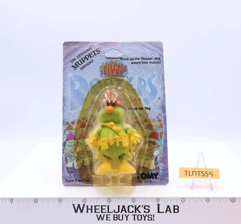 Doozer Fraggle Rock 1983 Tomy Wind-Up Action Figure NEW MOSC SEALED Cover