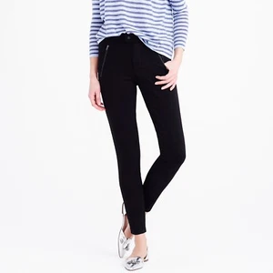 $110 NWT J CREW Black Pixie Stretch Pant Slimming WARDROBE ESSENTIAL 00 Fits 0 2 - Picture 1 of 12