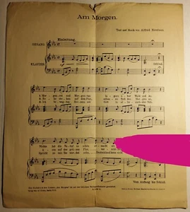 NOTEN - Am Morgen - Alfred Nicolaus - Bild 1 von 1