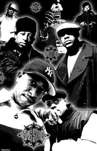 GANG STARR 11x17 "Black Light" Poster - Picture 1 of 1