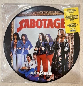 Black Sabbath-Sabotage (Picture Disc LP) 41028P Limited Edition UK 2003 New Seal - Picture 1 of 2