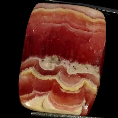 22.40Cts Natural Pink Rhodochrosite Cushion Cabochon Gemstone 16X22X5MM - Image 1 of 4