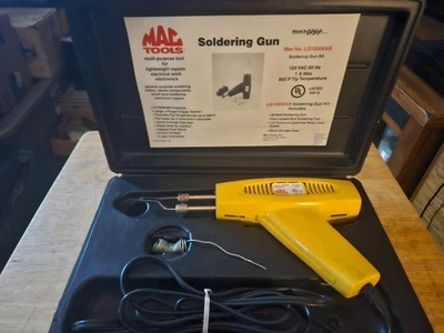 Pistola de solda MAC Tools LG1000KAB com estojo - Imagem 1 de 4