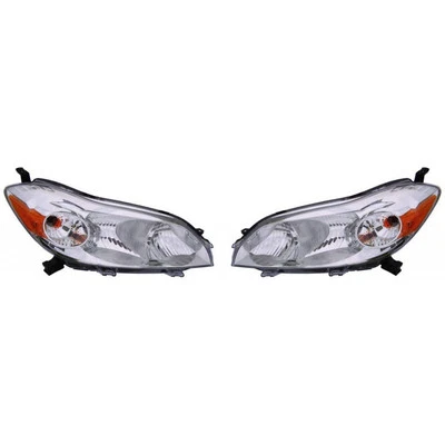 For 2009-2014 Toyota Matrix Driver & Passenger Pair Headlight Assembly Foto 1 de 3