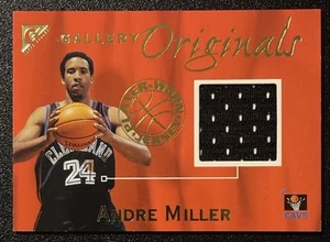 1999-2000 Topps Gallery Originals Andre Miller #GO10 Rookie Card jersey relic RC - Picture 1 of 2