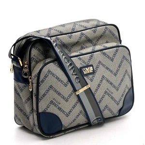 Borsa firmata Coveri Active grande 5 tasche con zip capiente e comoda a tracolla - Foto 1 di 15