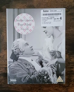 Sacha Guitry Four Films Collection Blu-ray+DVD, Ltd Edn, Arrow, New/Sealed, OOP - Picture 1 of 4