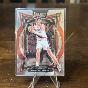 2024-25 Panini Select Donovan Clingan RC #69 Concourse Trail Blazers Rookie - Picture 1 of 2