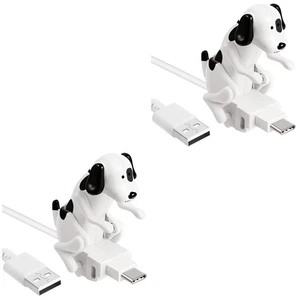 Cable de carga divertido tipo c para perros 2 piezas línea de carga duradera - Imagen 1 de 12