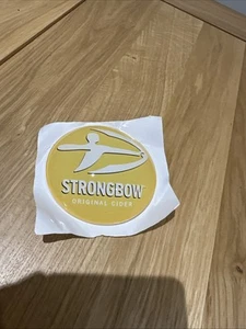 Strongbow Original Cider Round Fisheye Badge, Beer Pump, Font, Bar, Mancave, Pub - Picture 1 of 1