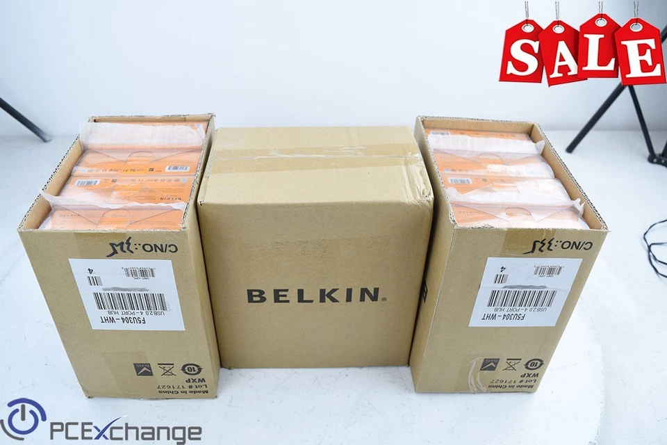 LOT of 12: Belkin USB Plus Hub - Image 1 of 4
