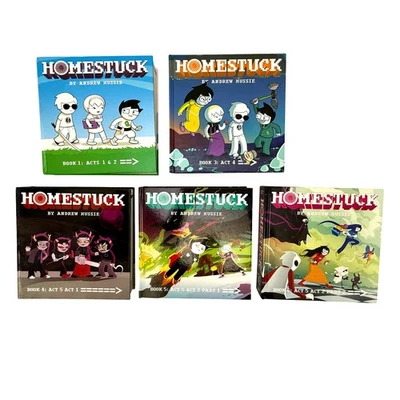Homestuck Book Collection 1 3 4 5 6 By Andrew Hussie VIZ Media Discontinued Rare - Image 1 of 4