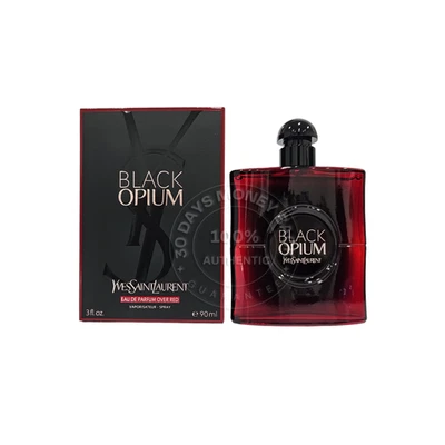 Spray para mujer Black Opium Over Red de Yves Saint Laurent EDP 3,0 oz/90 ml Foto 1 de 4