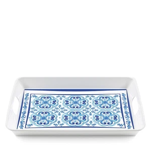 Guzzini - Rechteckiges Tablett mit Griffen "Blues" - Bild 1 von 2