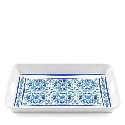 Guzzini - Rechteckiges Tablett mit Griffen "Blues" - Bild 1 von 2