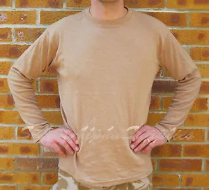 Britische Armee Überschuss flammbeständig Kermel Thermo Langarm Top Basis Schicht 1 - Bild 1 von 1