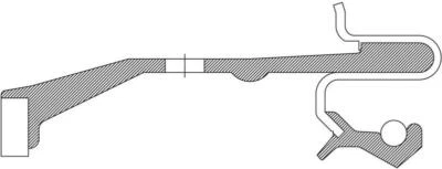 National Oil Seal AC 427 MT 64; Fits Shelby Cobra MT 64-62; Austin A30 AT 62-60; - Image 1 of 4