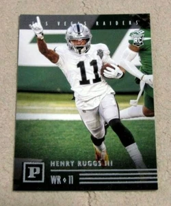 2020 Panini Chronicles Silver #PA-16 Henry Ruggs III RC Rookie Las Vegas Raiders - Picture 1 of 2