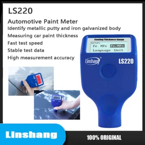 Medidor de espesor de pintura para recubrimiento de automóvil Linshang LS220 - Imagen 1 de 9