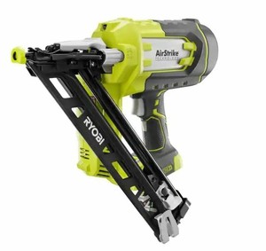 Ryobi P330 ONE+ Airstrike 18V 15-Gauge Angled Finish Nailer (Tool Only)