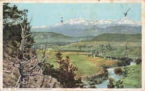 Mt. Cartolina Sneffles Range Colorado spedita 1919 - Foto 1 di 2