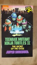 NECA TMNT II Super Shredder Secret Of The Ooze 30th Anniversary Exclusive