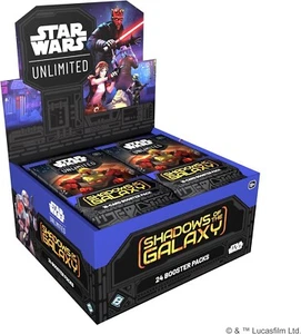 Star Wars: Unlimited - Shadows of the Galaxy Booster Display Box (24 Packs) - Picture 1 of 3