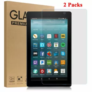 For All-New Amazon Fire 7 9th Generation 2019 Tablet Tempered Screen Protector - Picture 1 of 2