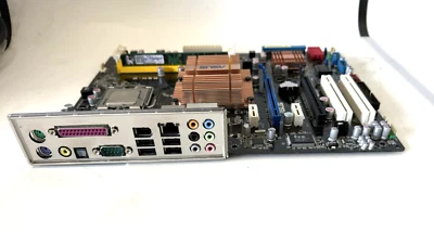 ASUS P5N-D NVIDIA nForce 750i SLI DDR2 LGA 775 ATX Motherboard - Image 1 of 4